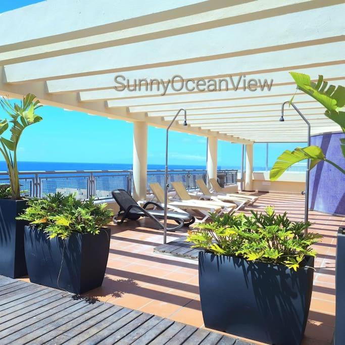 Sunny Ocean View Apartment Palm-mar Luaran gambar