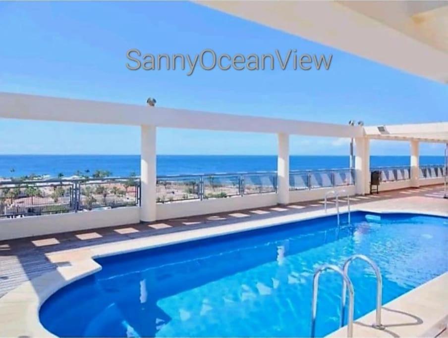 Sunny Ocean View Apartment Palm-mar Luaran gambar