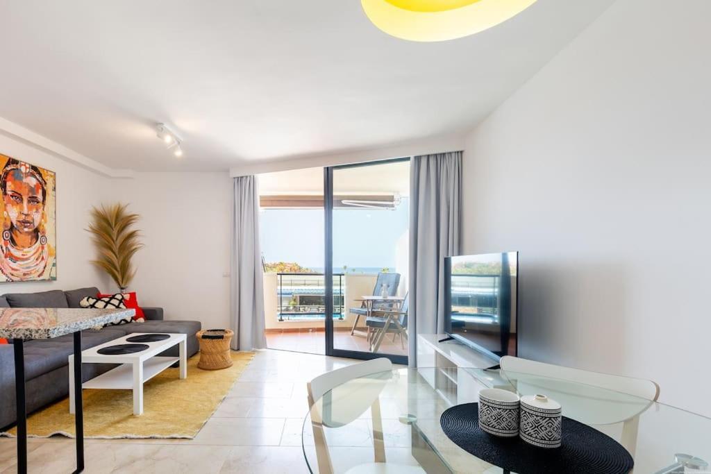Sunny Ocean View Apartment Palm-mar Luaran gambar